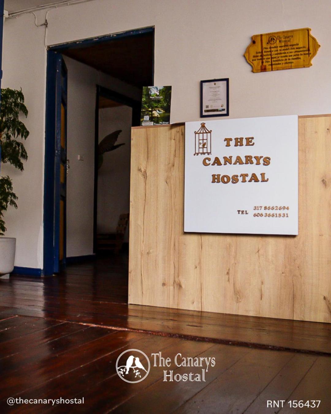 The Canarys Hostal Santa Rosa de Cabal Dış mekan fotoğraf